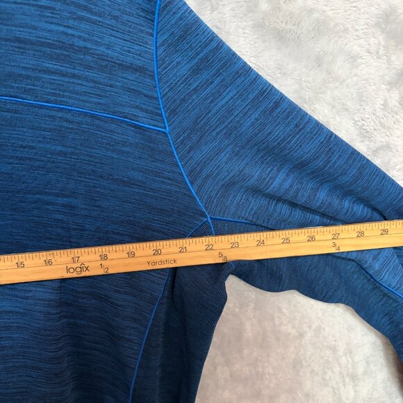 KJUS Sweatshirt Mens XL Liam Hooded Midlayer Wool Blend Stretch Pullover Logo - Picture 6 of 11